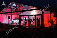 PVC Fabric Cover Clear Top Tent / Clear Canopy Tent With Aluminum Profile